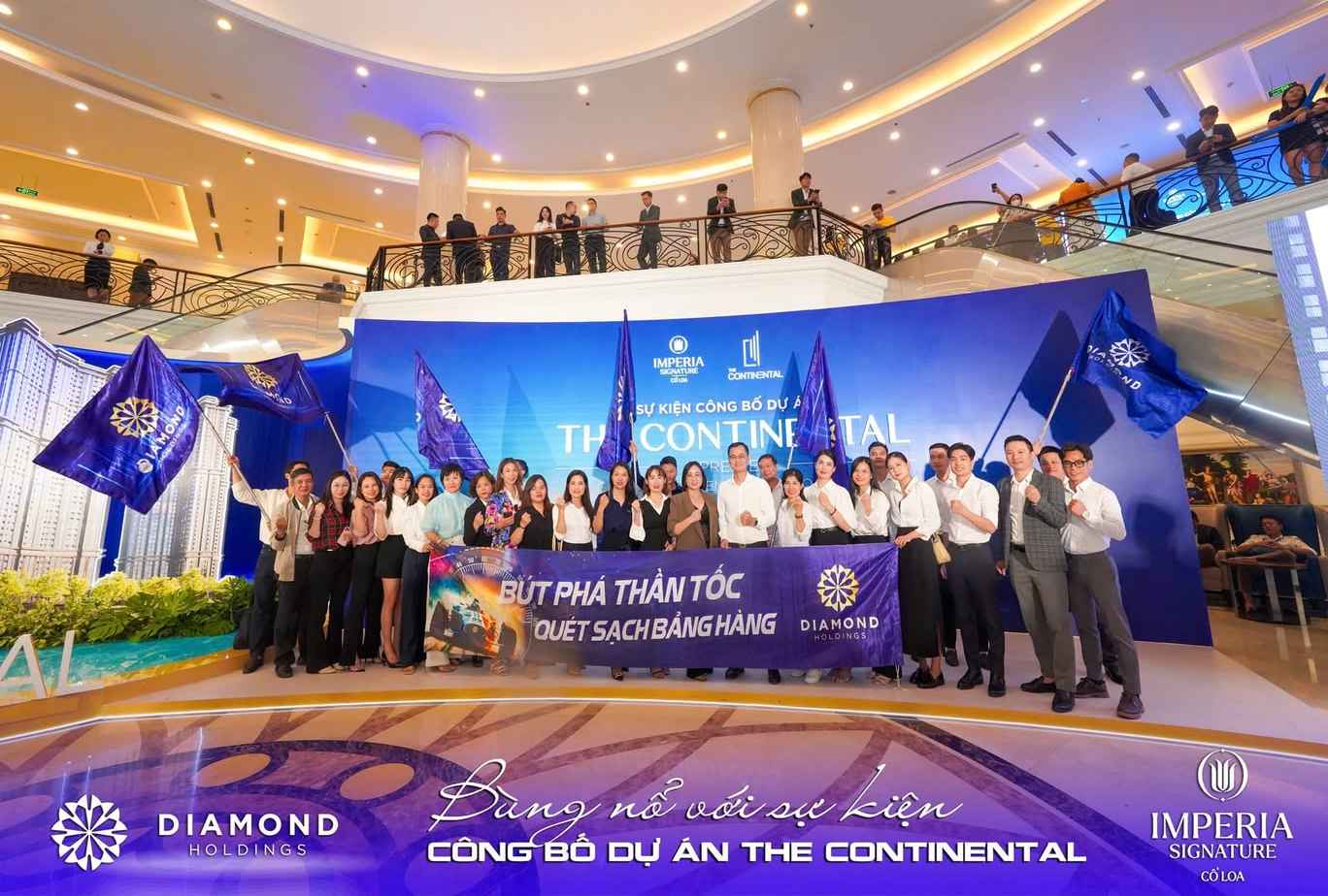 DIAMOND HOLDINGS BÙNG NỔ TẠI SỰ KIỆN KICK OFF THE CONTINENTAL CỔ LOA - IMPERIA SIGNATURE