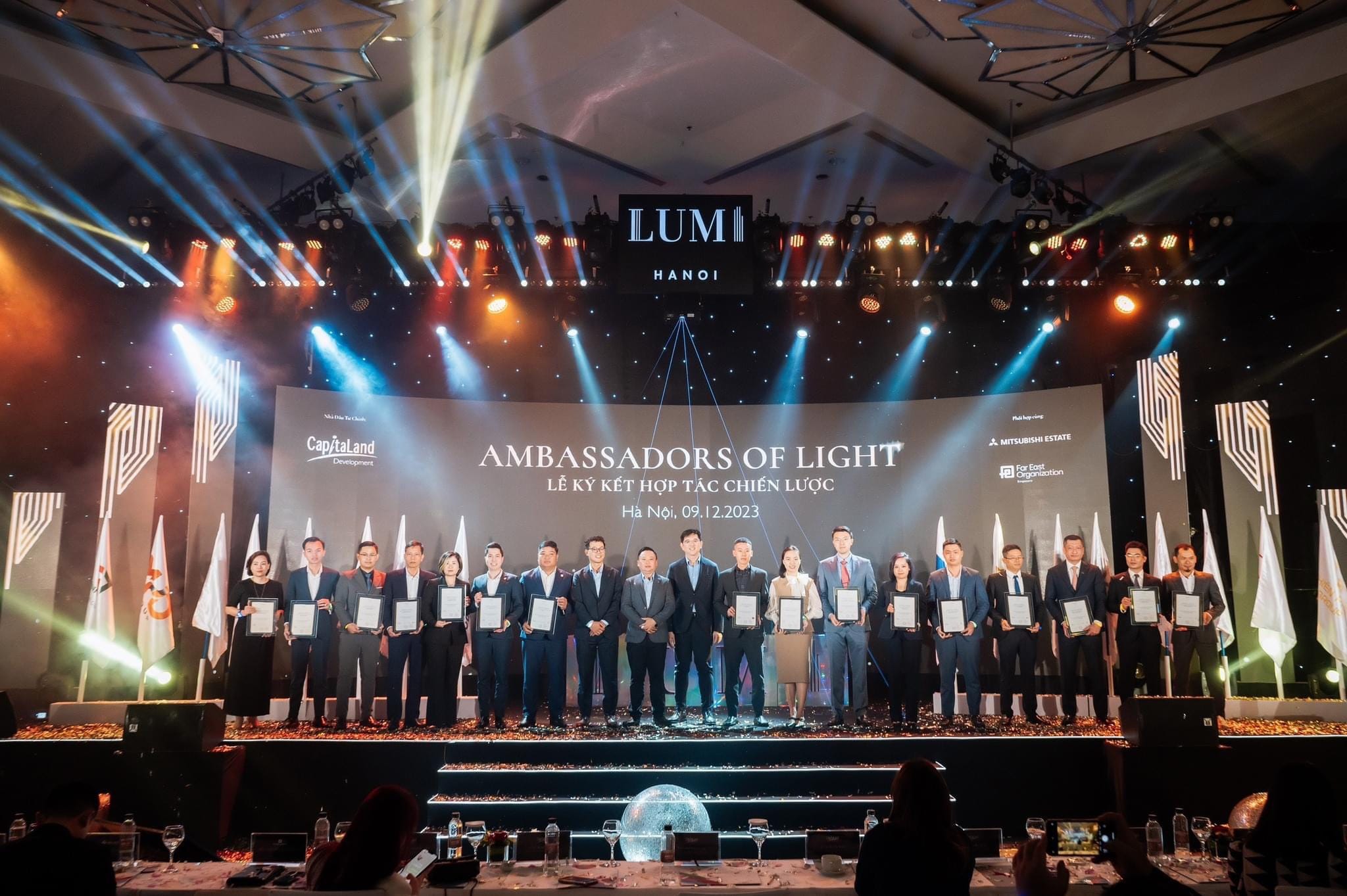 Diamond Holdings nhận chứng nhận đại lý phân phối chính thức dự án Lumi Hanoi