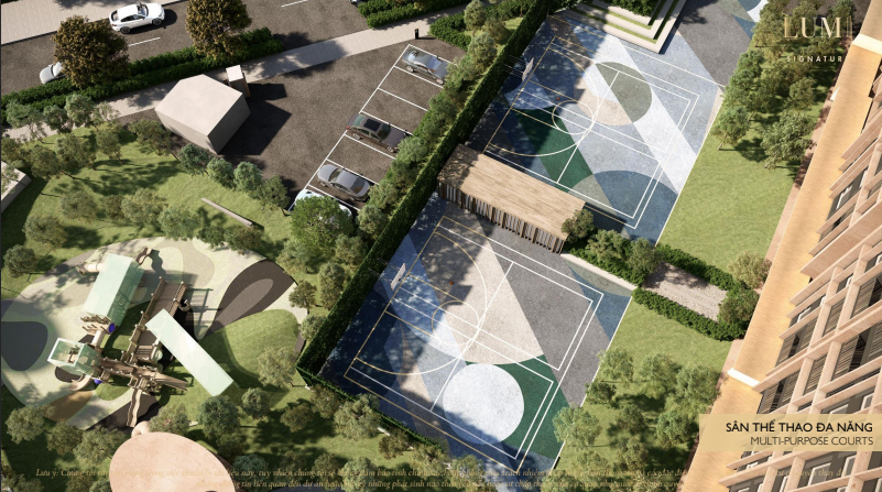 Sân tập thể thao đa dạng