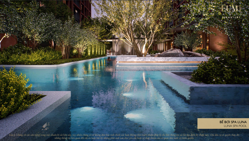 Bể bơi Spa Luna
